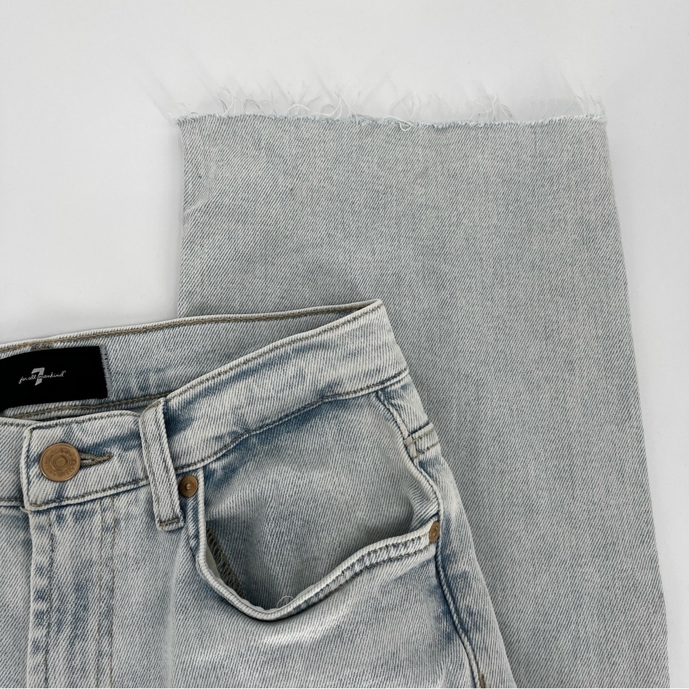 7 For All Mankind Luxe Vintage Ultra High Rise Cropped Jo jeans Maui - 26 - Picture 7 of 12